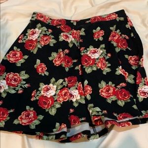 Forever 21 floral skirt